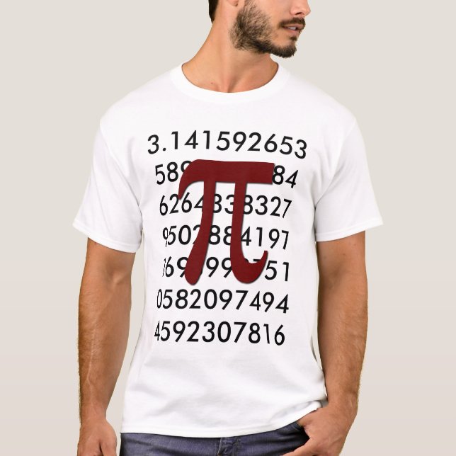 PI - Funny Math T-Shirt (Front)
