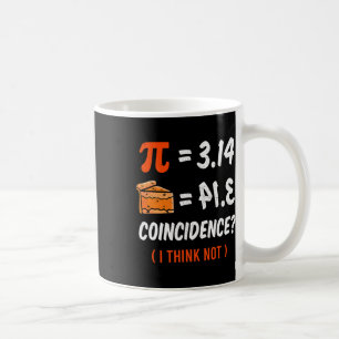 Pi Funny Pie Shirt Ladies Coffee Mug