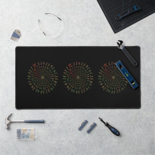Pi Galaxy Desk Mat