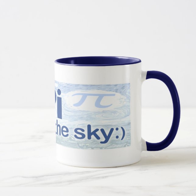 Pi in the Sky by Mudge Studios Mug (Right)