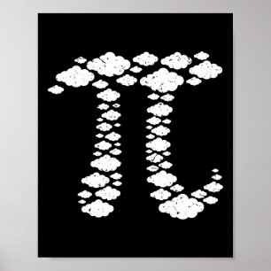 Pi In The Sky. Pi 3.14. Pi Day 3.14. Pi Day Funny  Poster