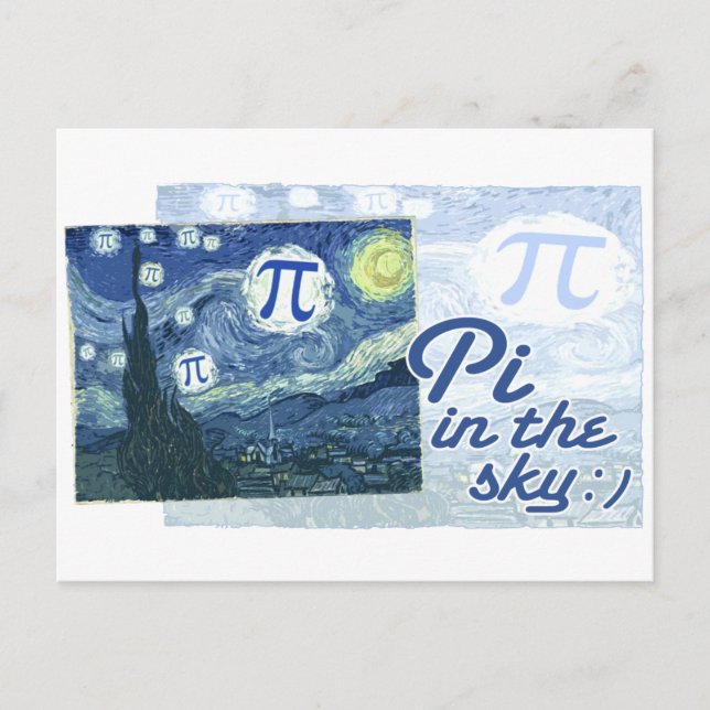 Pi in the Sky Postcard (Front)