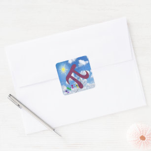 Pi in the Sky  Square Sticker