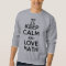 Pi keep calm and love math slogan