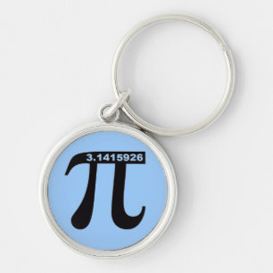 Pi Keychain (Premium Round)