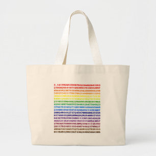 Pi Large Tote Bag