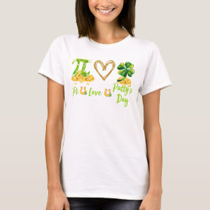 Pi Love Patty’s Day Shirt, Math Teacher St Patrick T-Shirt