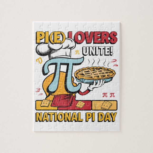 Pi Lovers Unite Jigsaw Puzzle (Vertical)