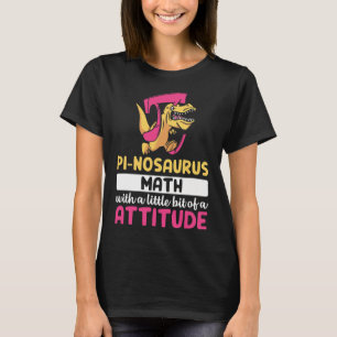Pi Math Mathematics Dinosaur Dino Pi Day  T-Shirt