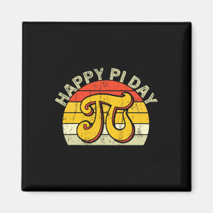 Pi Math Science Stem Gift 3.14 Pi Day Vintage Retr Magnet