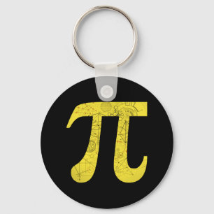 Pi - Math Symbols Key Ring