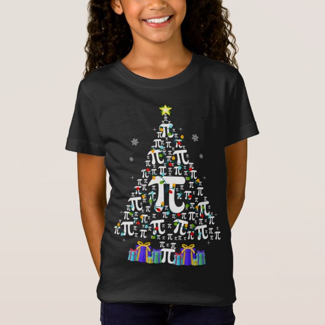 Pi Math Teacher Ugly Christmas Holiday Sweater (Front)