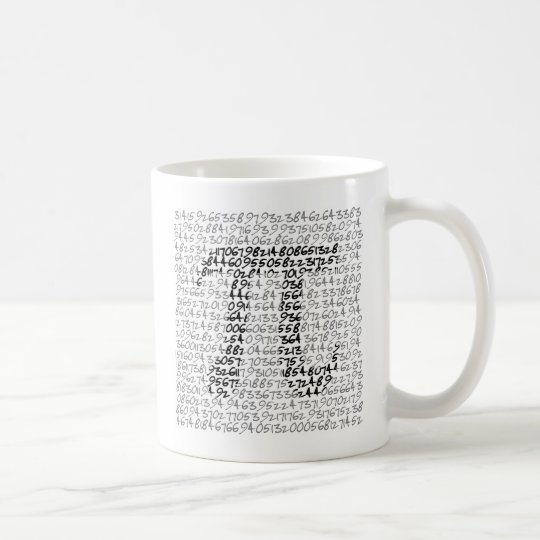 PI MATHEMATICAL CONSTANT COFFEE MUG
