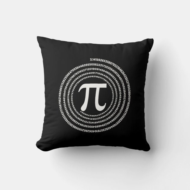 pi maths cushion (Front)