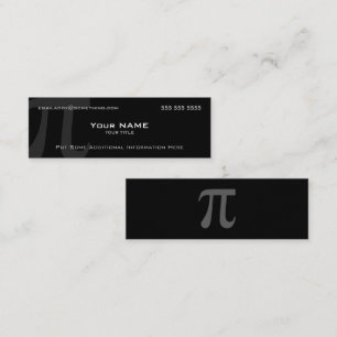 Pi Mini Business Card