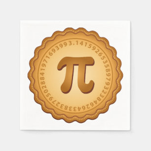 Pi Napkins for Messy Pie Eaters