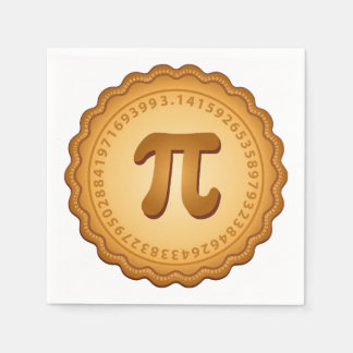 Pi Napkins for Messy Pie Eaters
