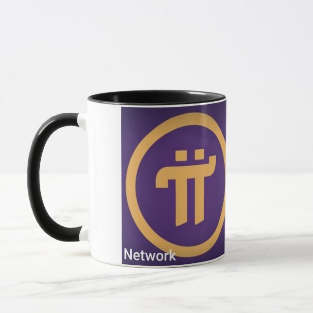 Pi Network Experience with Customised Designs!" Mug (Left)