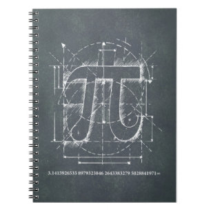 Pi Number Drawing Notebook