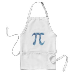 Pi Number Symbol Standard Apron