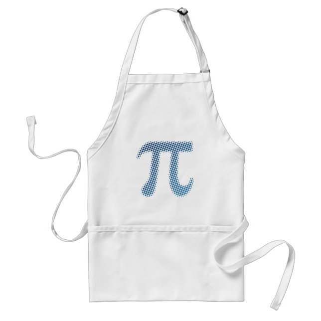 Pi Number Symbol Standard Apron (Front)