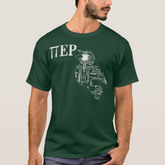 Pi Piep Bird Mathematician Coder PCB Computer CPU T-Shirt