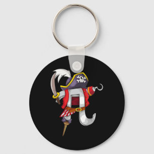 Pi Pirate Shirt Cool Pi Mathematics Lovers Funny M Key Ring