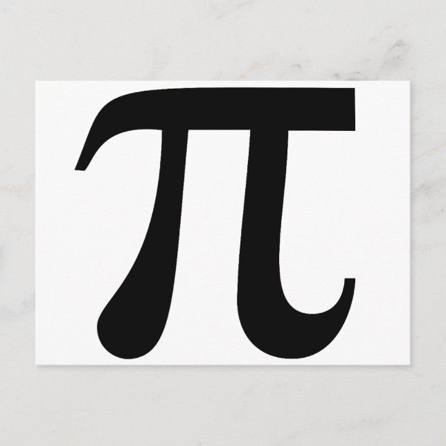 Pi Postcard (Front)