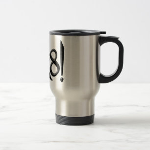 PI R8 - PIRATE SPELLED THE GEEK WAY TRAVEL MUG