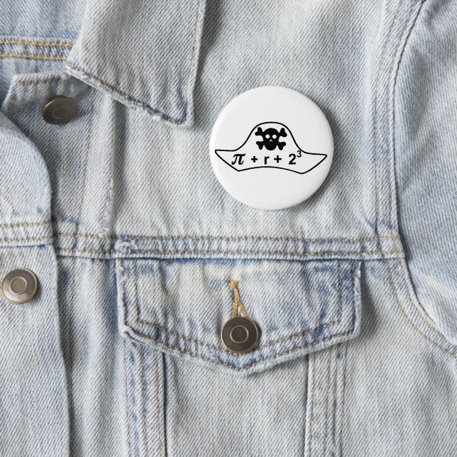 Pi - Rate 6 Cm Round Badge (In Situ)