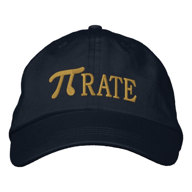 Pi... RATE Embroidered Hat (Front)