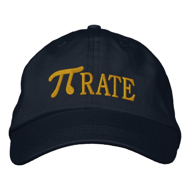 Pi... RATE Embroidered Hat (Front)