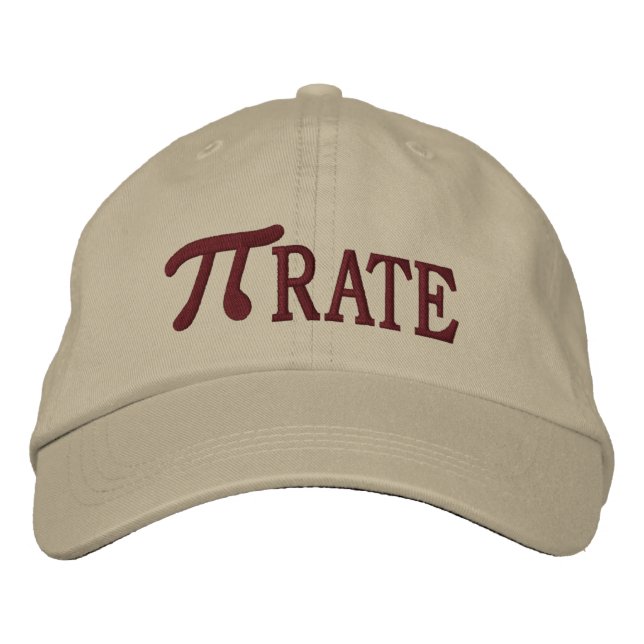 Pi... RATE Embroidered Hat (Front)