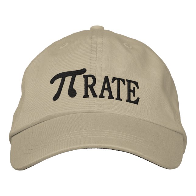 Pi... RATE Embroidered Hat (Front)