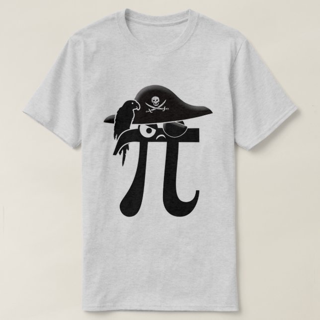 Pi-Rate Shirt (Design Front)
