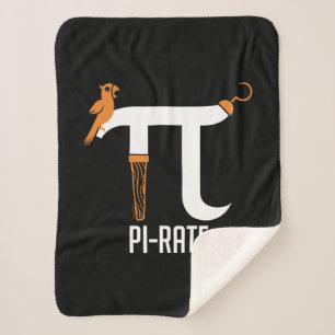Pi-Rate Symbol Sherpa Blanket