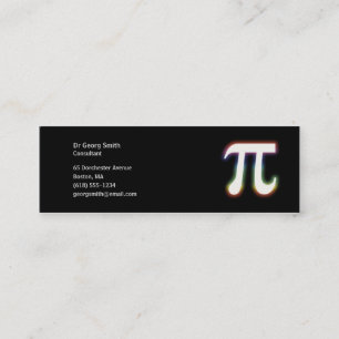 Pi - Scientist Mini Business Card