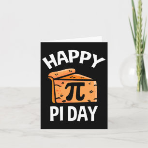 Pi Shirt Ladies Happy Pi Day Cute Pie  Card