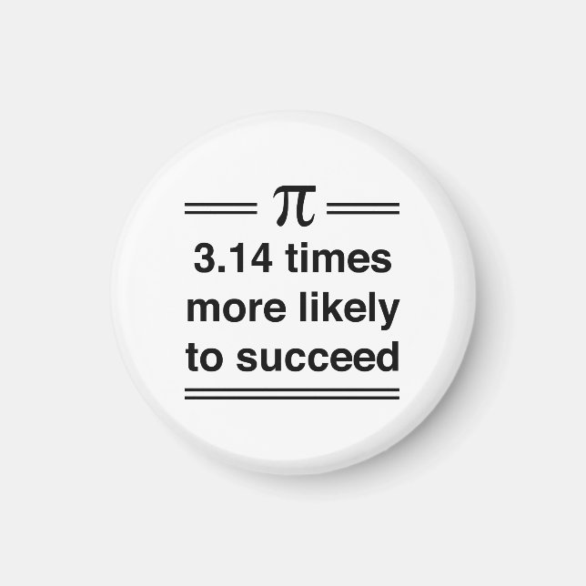 Pi Success Magnet (Front)