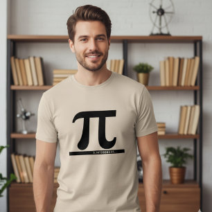 Pi Symbol 3.14 Infinite Decimal Math T-Shirt