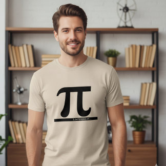 Pi Symbol 3.14 Infinite Decimal Math T-Shirt