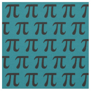 Pi Symbol Cute Math Teacher Fabric