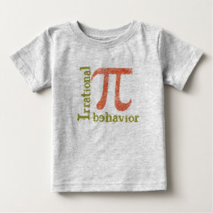 Pi Symbol Irrational Behaviour Infant's T shirt