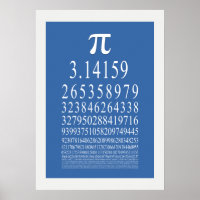 Pi Symbol Many Digit Number