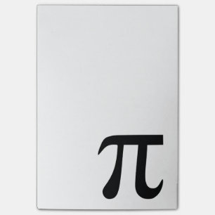 Pi Symbol Post-it Notes