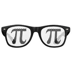 Pi Symbol Retro Sunglasses