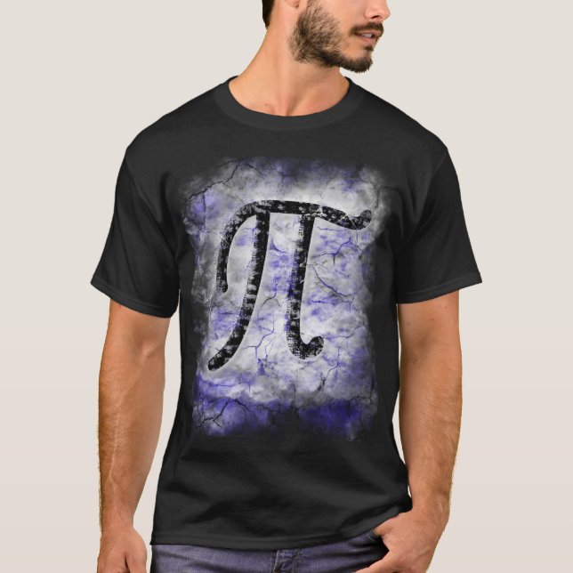 pi symbol t-shirt large shaved (Front)