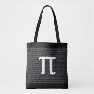 Pi - The Irrational Mathematical Constant Teacher Tote Bag