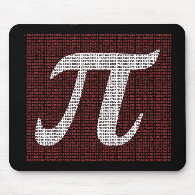 Pi to 3500 mouse pad (Front)
