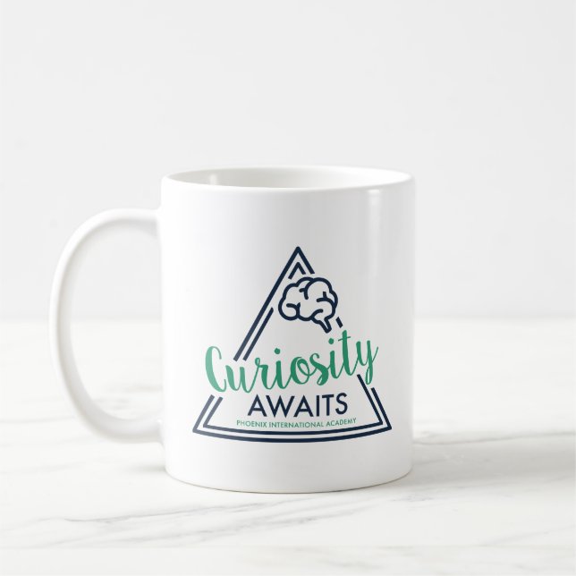 PIA Core Values Mug - Curiosity (Left)